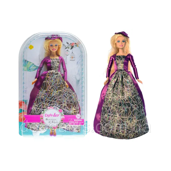 Кукла Defa Lucy в роскошном розовом платье, 29 см (8407)