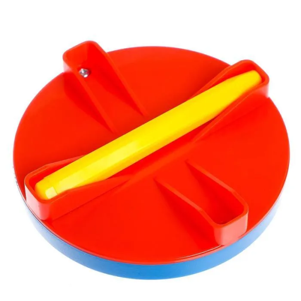 Планшет обучающий Магнитное рисование, 120 отверстий, 380-12A цвет синий