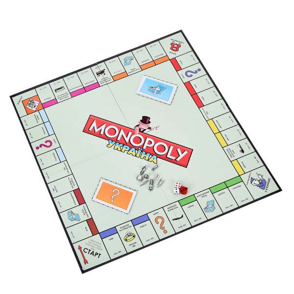 Монополия Украина: настольная классическая игра 6123UA