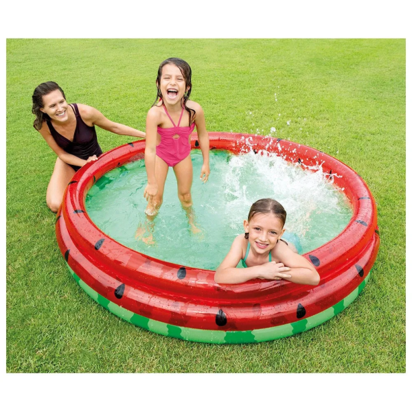 Бассейн надувной детский Intex "Арбуз" 168х38см 581л, от 2 лет 58448 NP