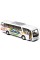 Металева машинка Kinsmart Автобус Coach білий інерційний (KS 7101 W White)