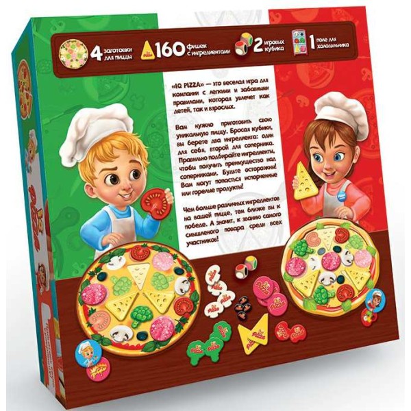 Гра "IQ Pizza" рус /10