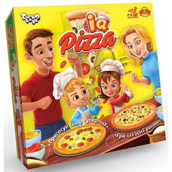Настольная развлекательная игра IQ Pizza (Пицца) G-IP-01U