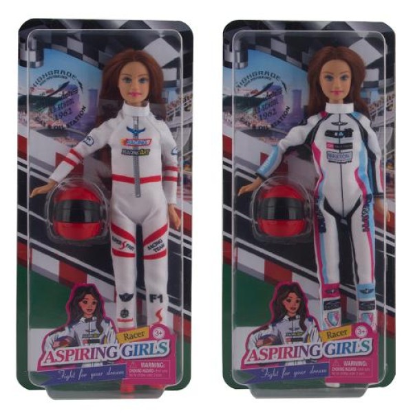 Лялька-модель Defa Lucy Гонщиця з аксесуарами, 29 см, 8462-BF