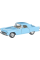 Машинка металева Kinsmart 1:36 1955 Ford Thunderbird KT5319W інерційна, двері відчиняються / Блакитний