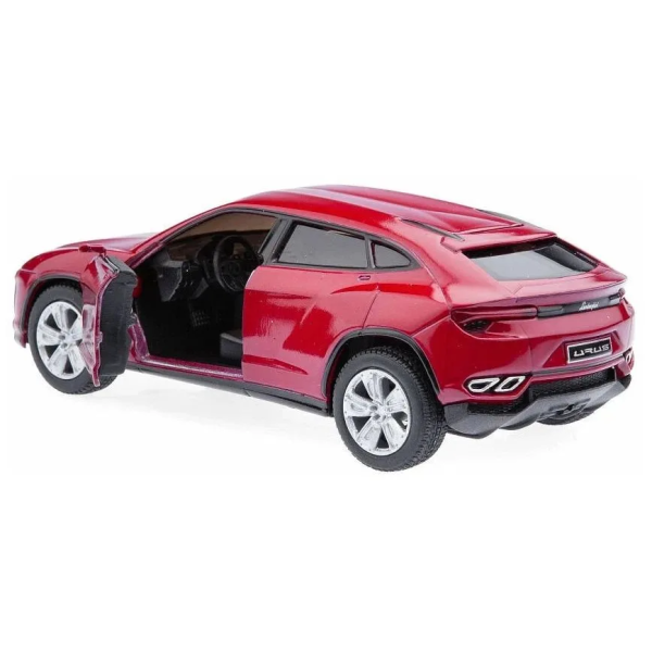 Машинка металлическая Kinsmart 1:38 Lamborghini Urus KT5368W инерционная, двери открываются / Бордо