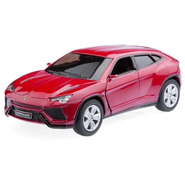 Машинка металлическая Kinsmart 1:38 Lamborghini Urus KT5368W инерционная, двери открываются / Бордо