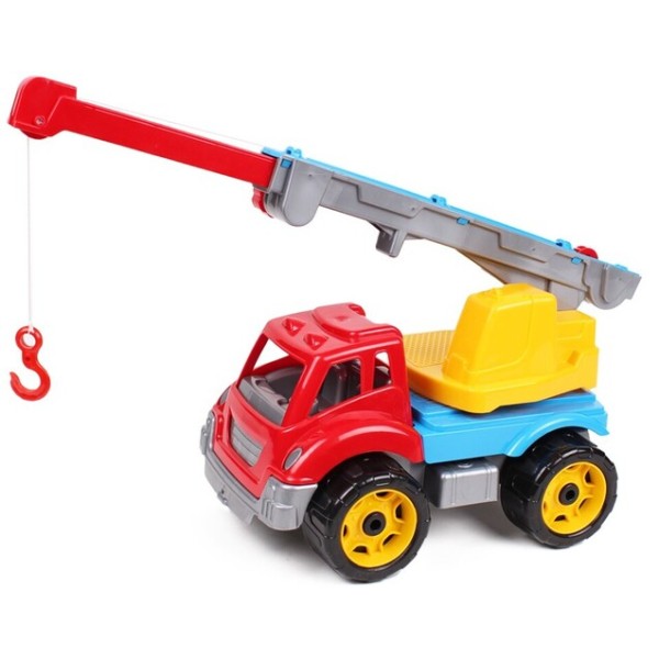 Игрушечная машинка Автокран многофункциональный со выдвижной стрелой 4562