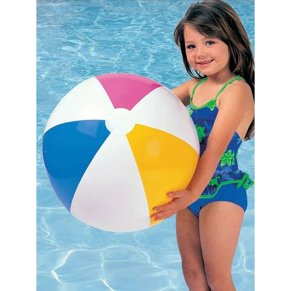 М'яч надувний Intex 59030NP Glossy 61см, 3+