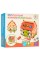 Дерев'яна іграшка Конструктор Багатофункціональний розвиваючий будиночок MD2087 (4в1)