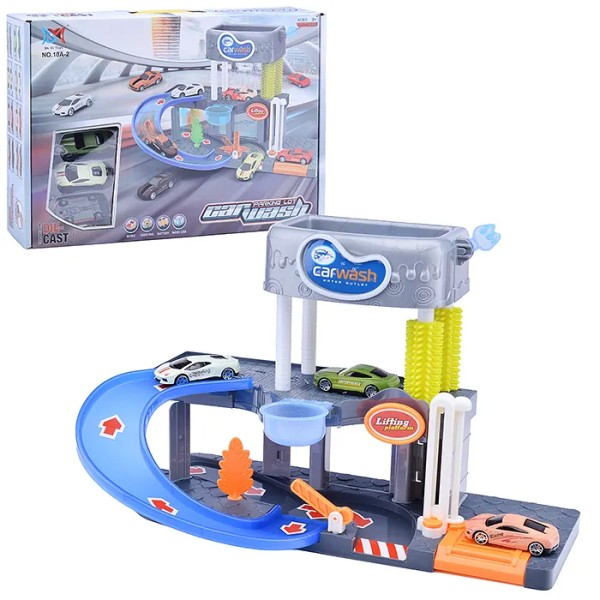 Игровой набор "Автомойка 2 этажа 10A-2" - Увлекательное развлечение для детей