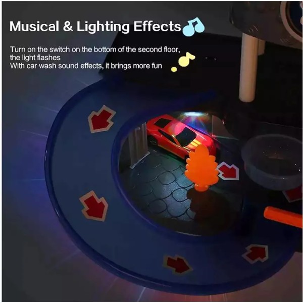 Игровой набор "Автомойка 2 этажа 10A-2" - Увлекательное развлечение для детей