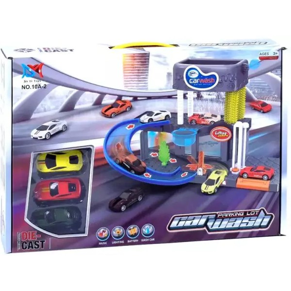 Игровой набор "Автомойка 2 этажа 10A-2" - Увлекательное развлечение для детей