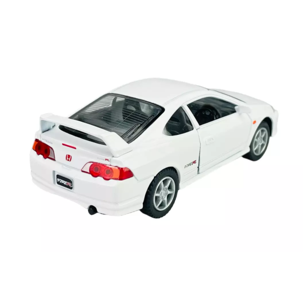 Металева машинка Kinsmart 1:34 Honda Integra Type R KT5053W, інерційна / Біла