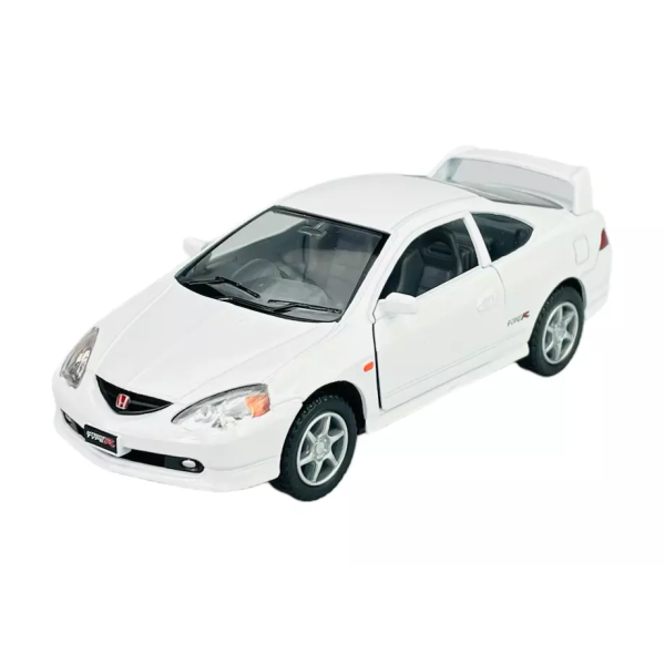 Металева машинка Kinsmart 1:34 Honda Integra Type R KT5053W, інерційна / Біла
