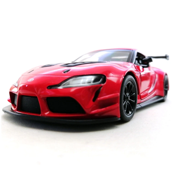 Машинка металева Kinsmart 1:36 Toyota GR Supra Racing Concept KT5421W інерційна, двері відчиняються / Червоний