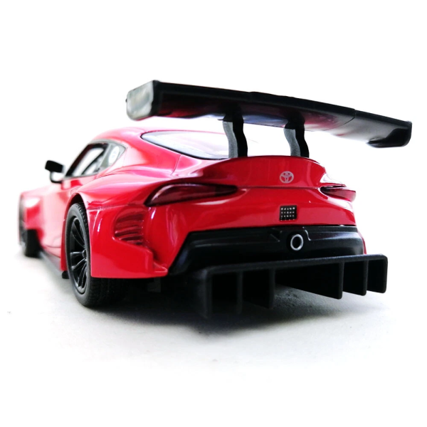 Машинка металева Kinsmart 1:36 Toyota GR Supra Racing Concept KT5421W інерційна, двері відчиняються / Червоний