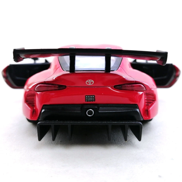 Машинка металева Kinsmart 1:36 Toyota GR Supra Racing Concept KT5421W інерційна, двері відчиняються / Червоний