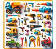 Iграшкові інструменти й техніка: творчий розвиток та веселі години гри!