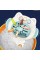 Развивающая погремушка тянучка прорезыватель Шнурочки Кот/ Бизиборд игрушка 888-5