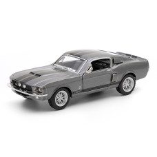 Модель машини Kinsmart 1:38 "1967 Shelby GT-500", інерційна, метал KT5372W / Сіра