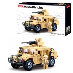 Конструктор Sluban Армія Штурмова машина Hummer H2 265 деталей M38-B0837