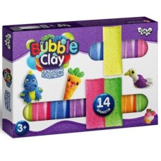 Набір "Bubble Clay"  Кульковий пластилін 14 кольорів