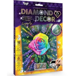 Алмазна картина DIAMOND DECOR Алмазна троянда