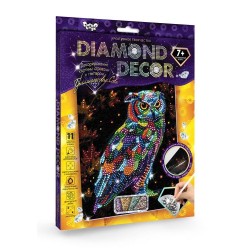 Набір Алмазна картина DIAMOND DECOR Діамантова сова