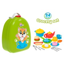 Іграшка «Набір продуктів та посуду у рюкзаку ТехноК» 8225