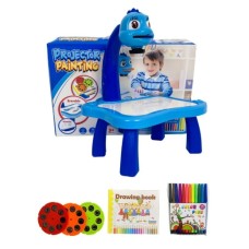 Дитячий проектор для малювання зі столиком "Projector Painting" Синій