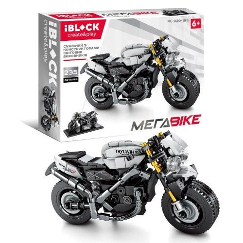 Конструктор IBLOCK PL-920-185 МЕГАBIKE 235 деталей