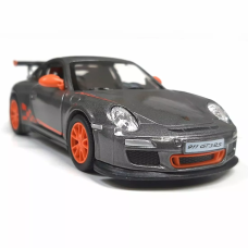 Колекційна машинка Kinsmart Porsche 911 GT3 RS 2010, 1:36, інерційна модель KT5352W (Сірий)