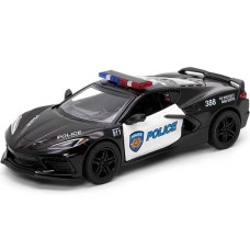 Модель машини KINSMART "2021 Corvette (Police)" KT5432WP інерція 1:36