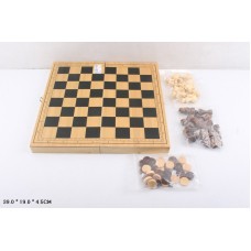 Набор настольных игр 3 в 1: Нарды, шашки, шахматы 820