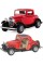 Металлическая машинка Kinsmart 1:34 1932 Ford 3-Window Coupe KT5332W / Красный