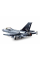 Конструктор Sluban M38-B0891 Винищувач F-16C "Сокіл" 521 даталь 1 мініфігурка