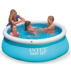 Басейн Intex 28101 Easy Set, 183×51 см, з надувним кільцем, обʼєм 886 л