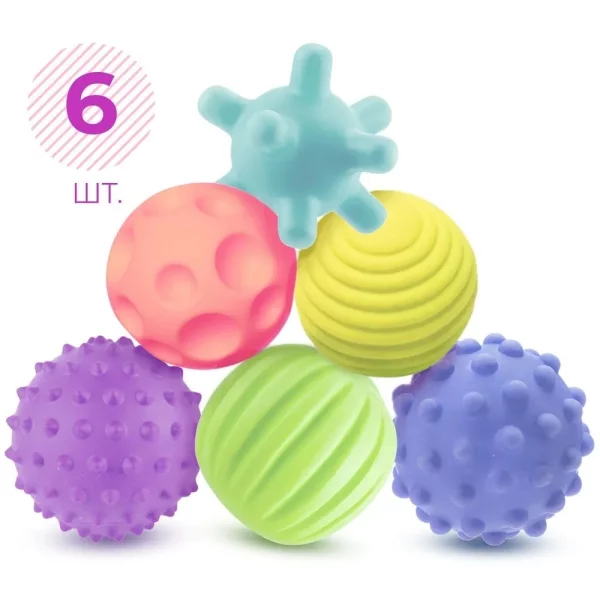 Сенсорні тактильні м'ячики для розвитку дрібної моторики