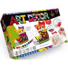 Набор из гипса креативная творчество "Art Decor" ARTD-01-03U котенок