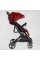 Візок прогулянковий дитячий "JOY" Comfort L-52304 колір ЧЕРВОНИЙ, рама сталь з алюмінієм, футкавер, підсклянник, телескопічна ручка