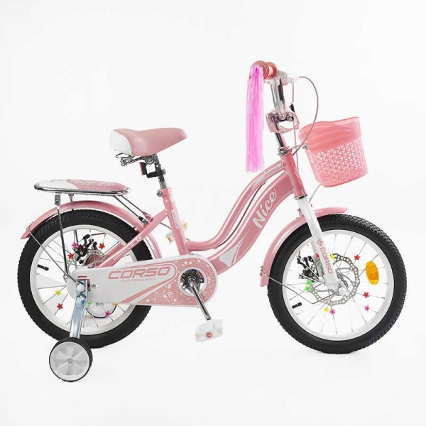 Велосипед 2-х колісний 16" "Corso Nice" NC-16262