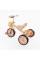 Велосипед 3-х колісний BS-34944 "Best Trike" колеса EVA переднє 12", заднє 10", сталева рама, УКР. ОЗВУЧУВАННЯ, світло, 2 кошики, в коробці