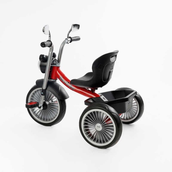 Велосипед 3-х колісний BS-69116 "Best Trike" колеса EVA переднє 10", заднє 8", сталева рама, УКР. ОЗВУЧУВАННЯ, кошик, в коробці