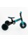 Велосипед 3-х колісний BS-77552 "Best Trike" колеса EVA переднє 8", заднє 6", нейлонова рама, трансформується у велобіг, підсвічування, в коробці