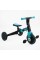Велосипед 3-х колісний BS-77552 "Best Trike" колеса EVA переднє 8", заднє 6", нейлонова рама, трансформується у велобіг, підсвічування, в коробці