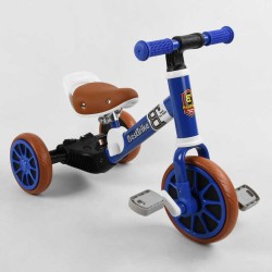 Велосипед 3-х колісний 96021 "Best Trike", 2в1, велобіг, металева рама, піно колесо EVA, переднє d = 21см, заднє d = 17см, в коробці
