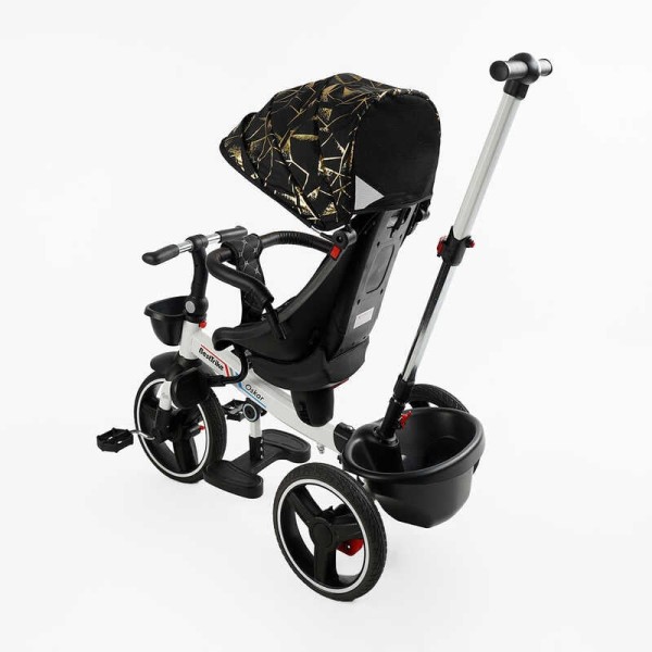 Велосипед 6390 – 10-960 BestTrike "Oscar" ПОВОРОТНЕ СИДІННЯ, КЕРМО СКЛАДАЄТЬСЯ, КОЛЕСА З ПРОГУМОВАНИМ PU, КОШИК, ТЕЛЕСКОПІЧНА РУЧКА