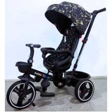 Велосипед 6390 – 16-098 BestTrike "Oscar" ПОВОРОТНЕ СИДІННЯ, КЕРМО СКЛАДАЄТЬСЯ, КОЛЕСА З ПРОГУМОВАНИМ PU, КОШИК, ТЕЛЕСКОПІЧНА РУЧКА