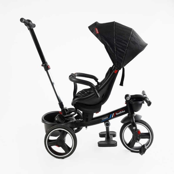 Велосипед 6390 – 26-302 BestTrike "Oscar" ПОВОРОТНЕ СИДІННЯ, КЕРМО СКЛАДАЄТЬСЯ, КОЛЕСА З ПРОГУМОВАНИМ PU, КОШИК, ТЕЛЕСКОПІЧНА РУЧКА